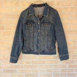 J. Crew Vintage Denim Trucker Jean Jacket Womens Medium